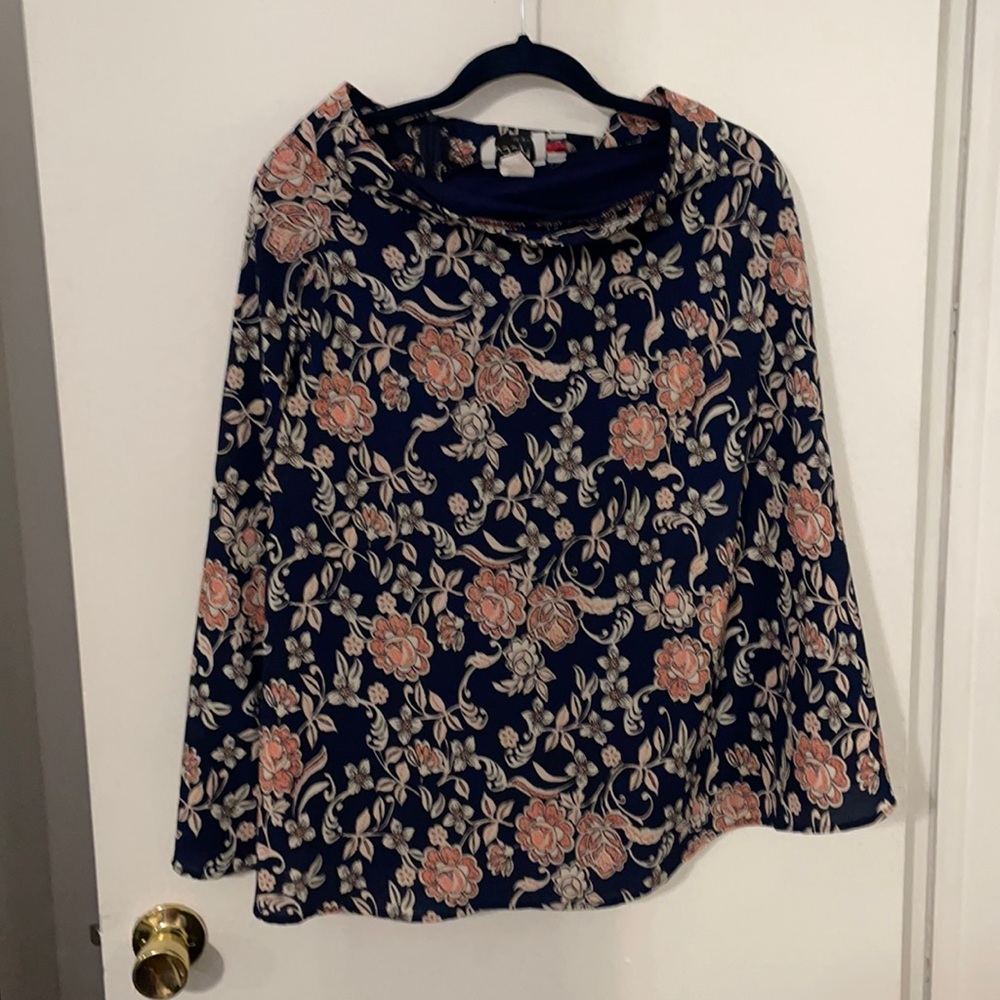 Floral print skirt